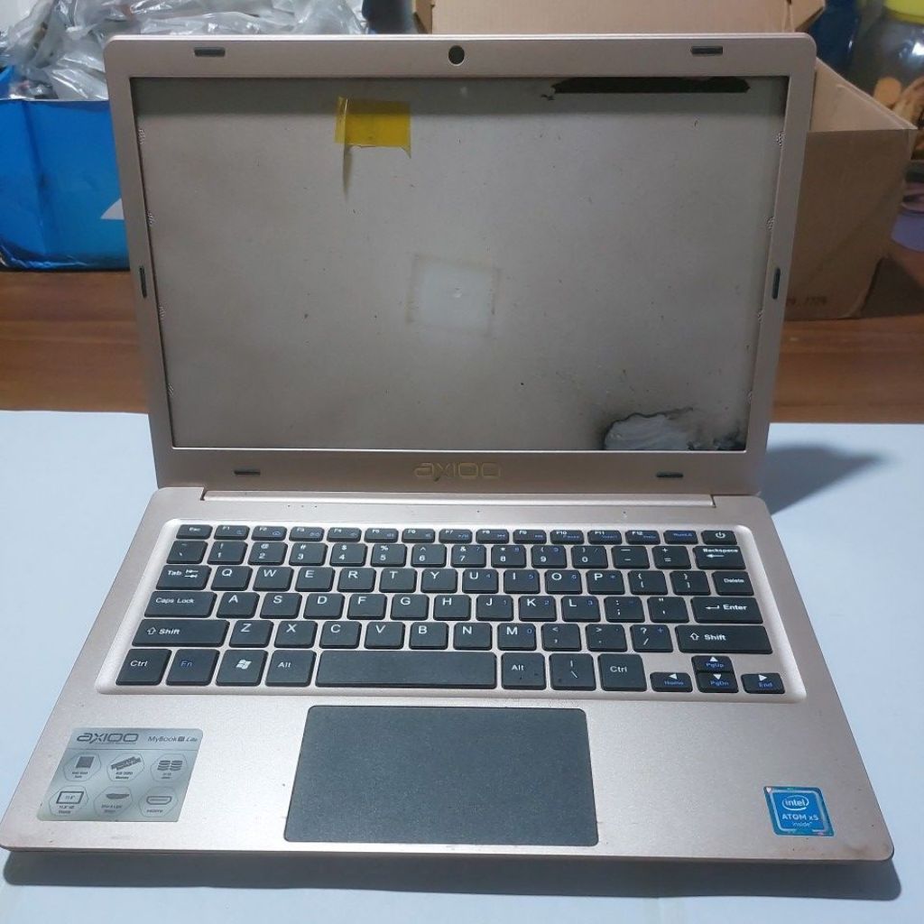 CASING AXIOO 11 LITE MYBOOK SECOND BUTUH REPAIRE DUDUKAN BAUT