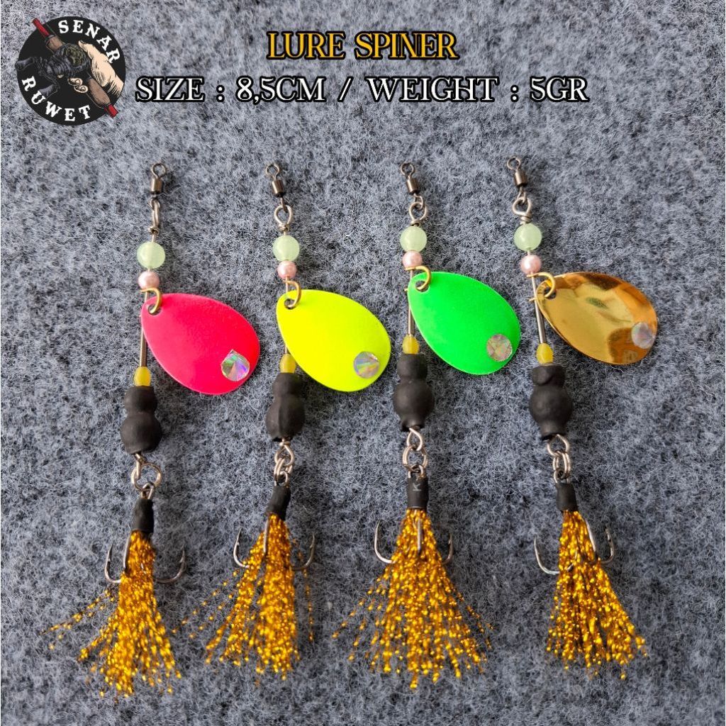 SPINER 8gr umpan casting ikan gabus tembak dalam