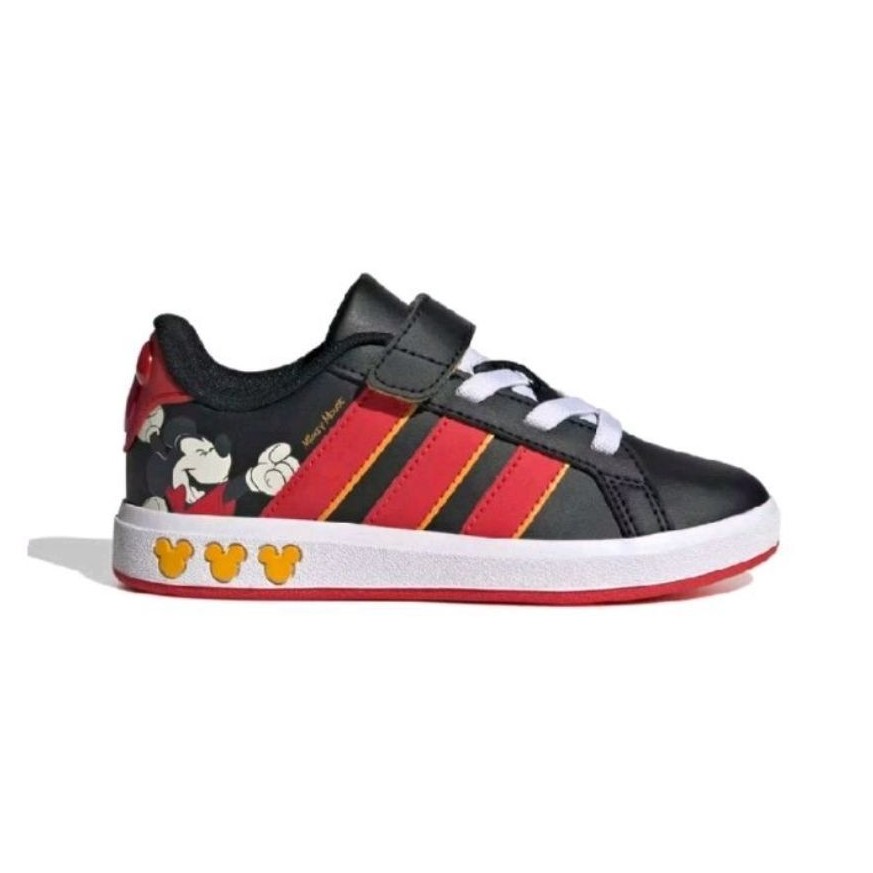NEW ADIDAS KIDS SHOES - ADIDAS DISNEY MICKEY MOUSE GRAND COURT - KI9187