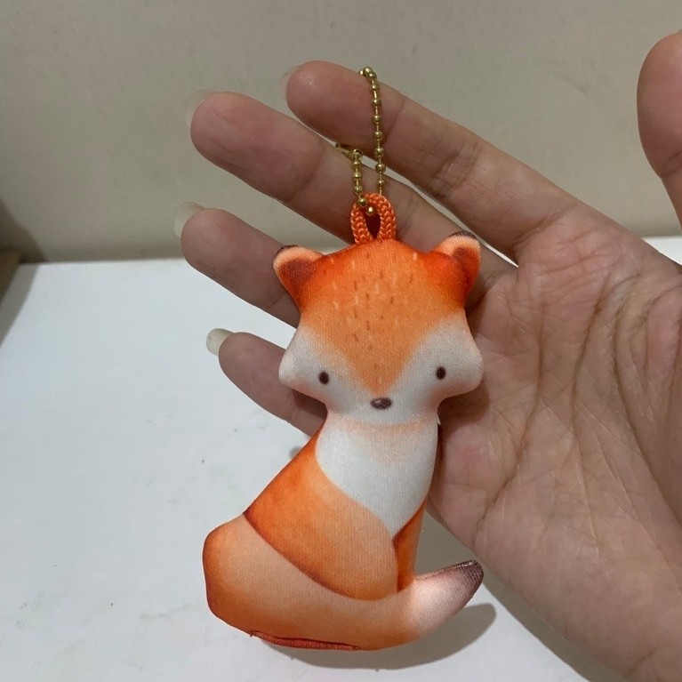 Gantungan fox / gantungan rubah / fox keychain