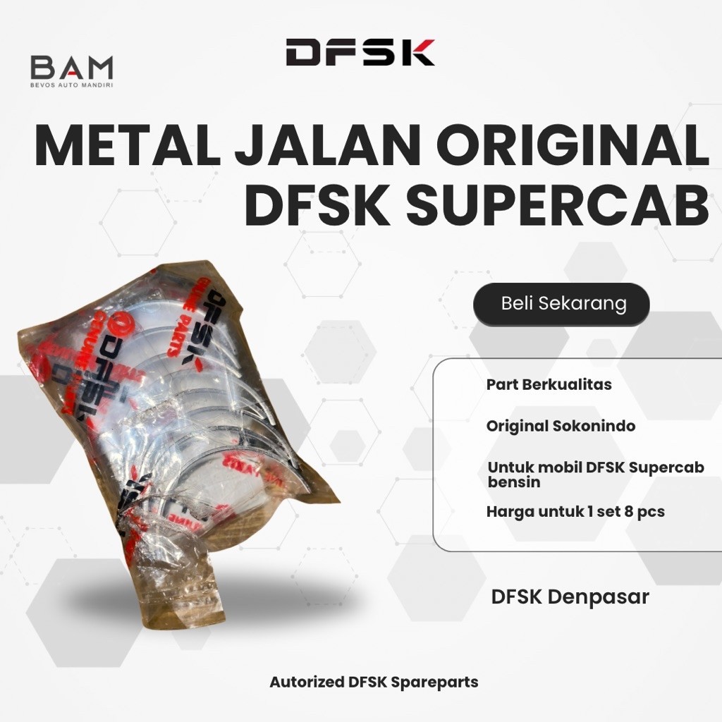 Metal Jalan Original DFSK Supercab - Genuine Part DFSK