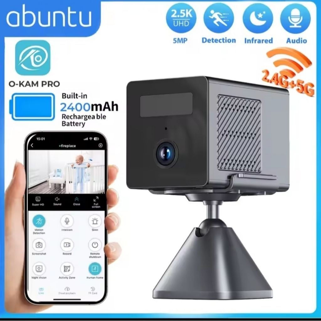 Spy Camera CCTV O-Kam pro Wifi & 4G Simcard