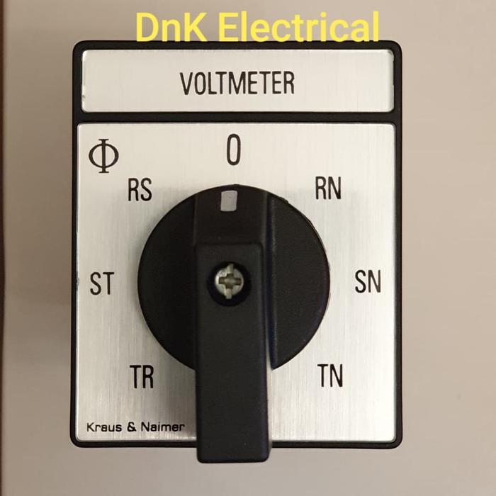 Volt Selector Switch (VSS) merk Kraus & Naimer (KN) CA10-A007