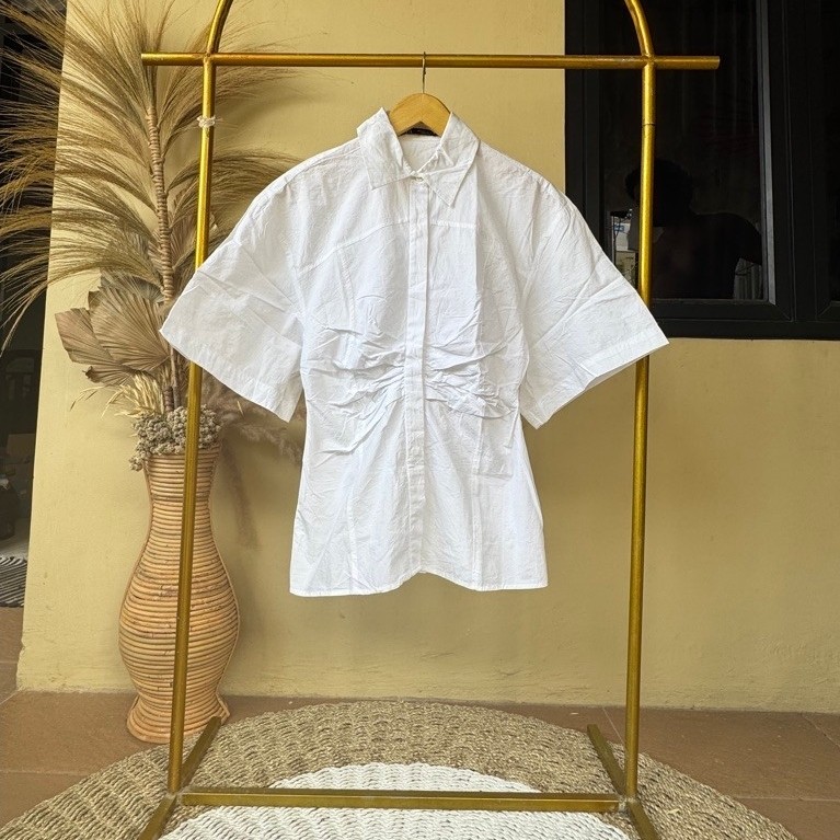Blouse putih zara original