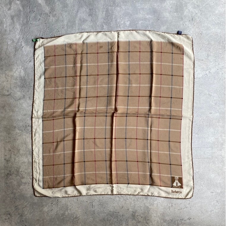 Vtg Burberry Nova Check Scarf