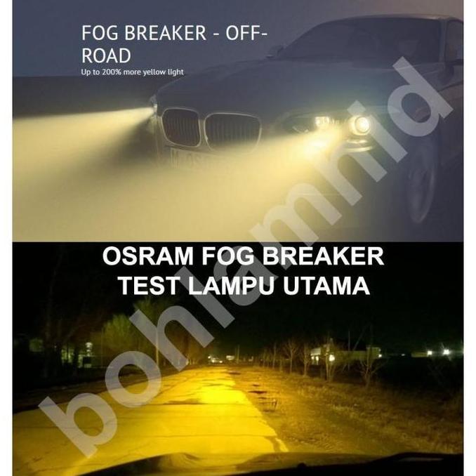 Lampu Mobil OSRAM FOG BREAKER APV, APV ARENA H4 R Kuning Gold