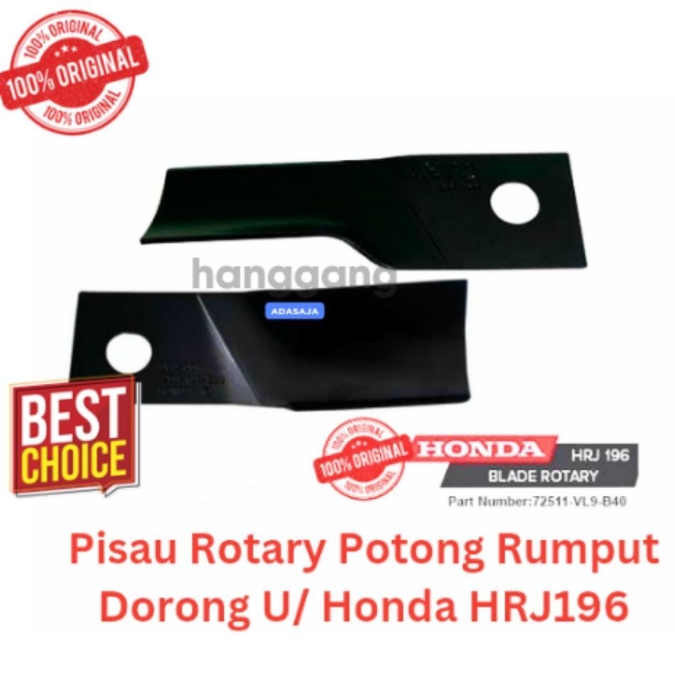 Mata Pisau Mesin Potong Rumput Dorong Honda HRJ 196 ORI