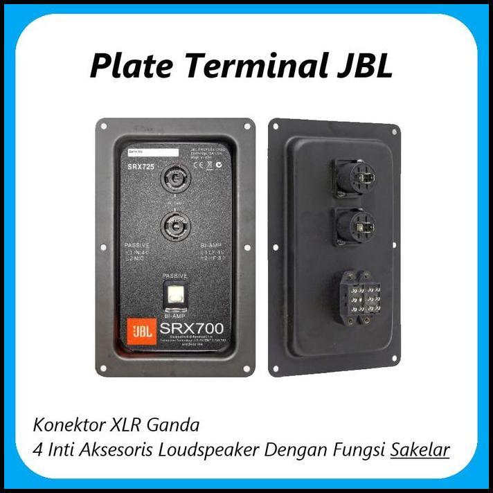 GRATIS ONGKIR PELAT TATAKAN TERMINAL SPEAKON SPEAKER - PLATE TERMINAL SPIKON JBL 