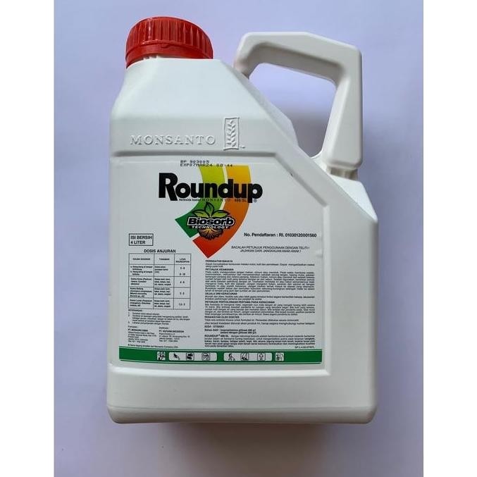 *****] OBAT RUMPUT ROUNDUP 4 LITER