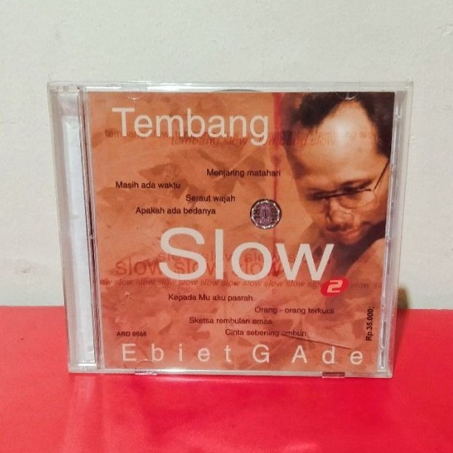 CD Audio Original EBIET G ADE - Tembang Slow Ebiet G. Ade Vol. 2