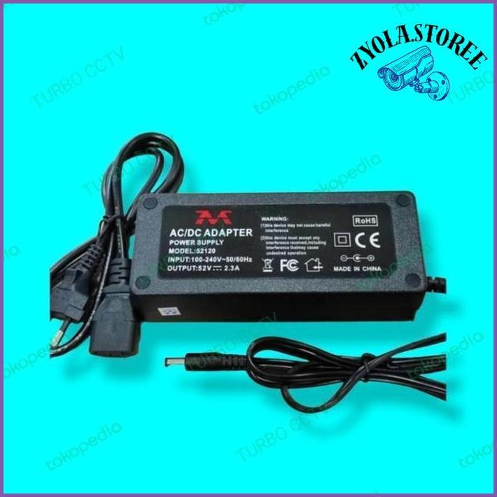 ADAPTOR 52V 2,3A ADAPTOR MODEM POE ADAPTOR POE BARU