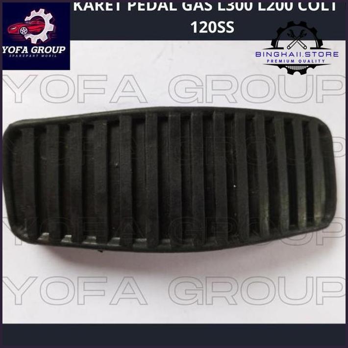SPAREPART MOBIL KARET PEDAL GAS L300 L200 MOBIL COLT T 120SS PROMO