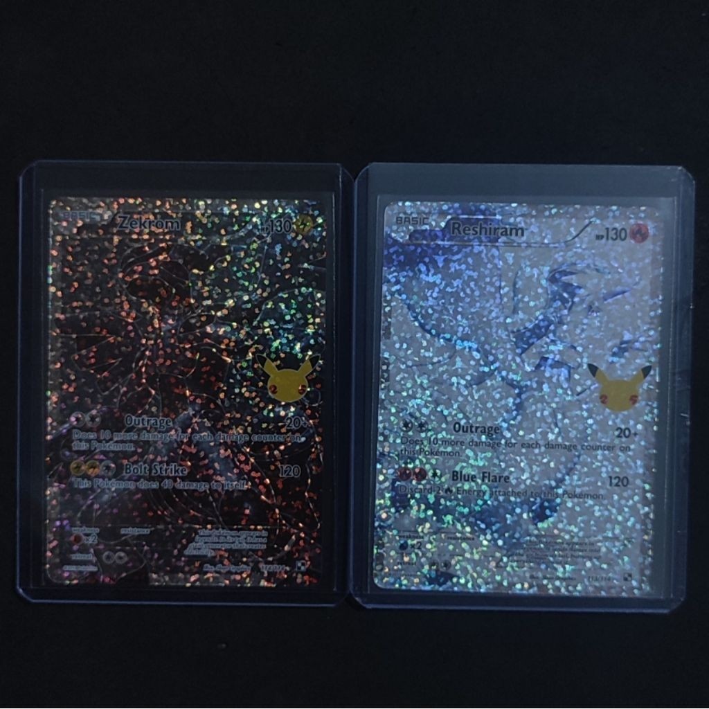 Reshiram & Zekrom Celebrations 25th TCG Pokemon English