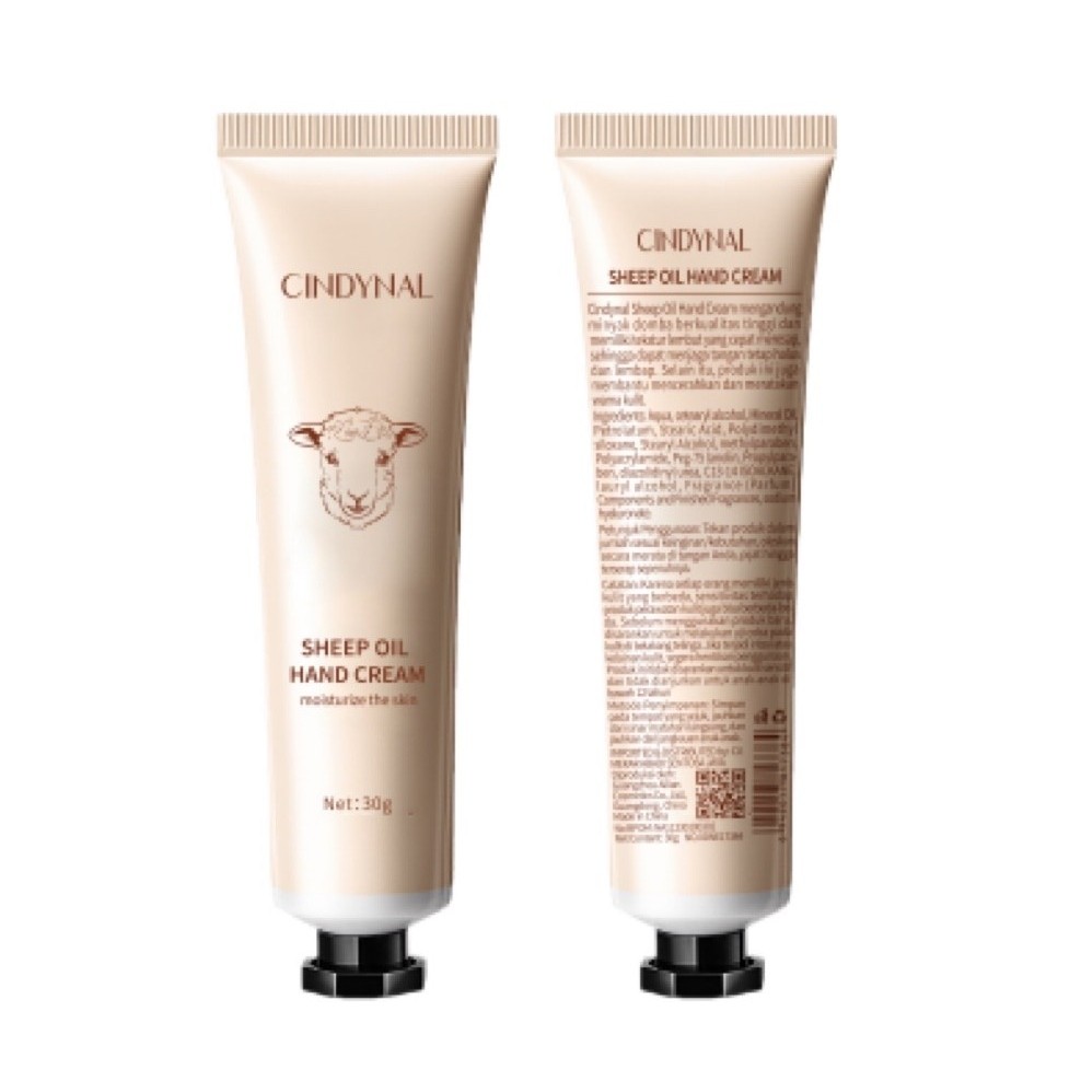 Cindynal Hand Cream Sheep Oil Bpom