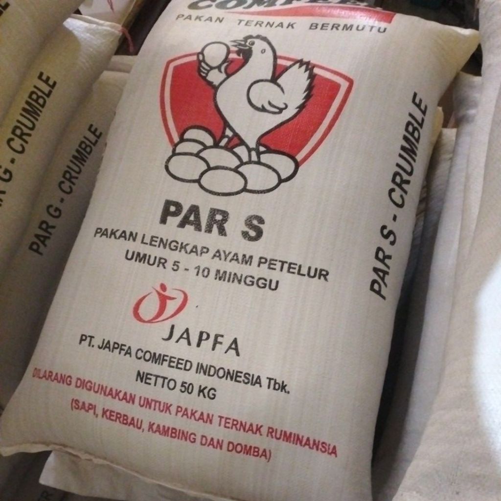 PAR S Comfeed Pakan Ayam Petelur Starter 50Kg Original