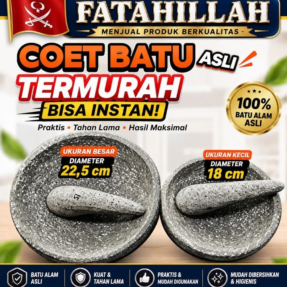 COBEK BATU COET BATU COET DAN ULEKAN BATU TERMURAH COBEK KAYU