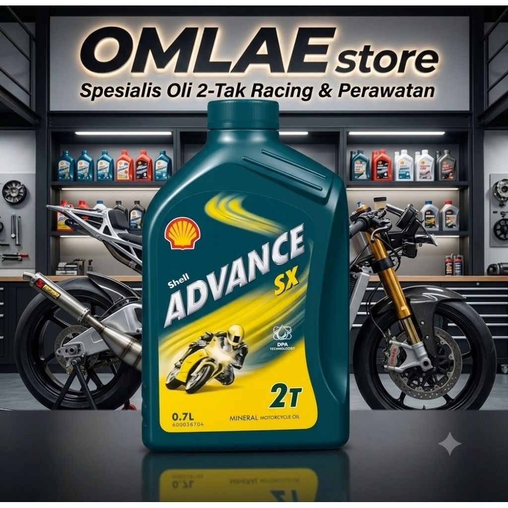Oli Shell Advance sx 2T Oli Samping Shell 2t 700ml Original