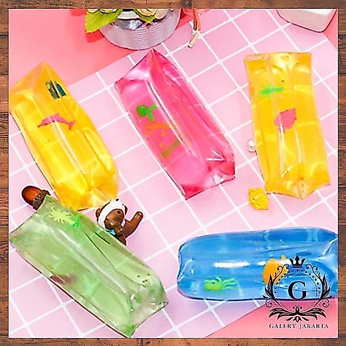 GaleryJak Water Snake Mainan Prank Mainan Viral Jelly Monster Water Catch Monster Mainan Motorik Ana
