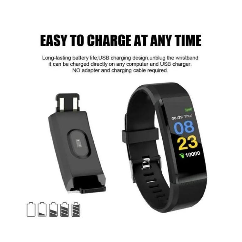 HOT DEALS FITPRO Smartwatch 115 Plus Smartband Fitness Tracker