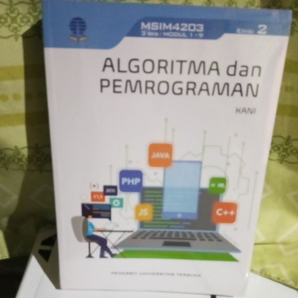 Algoritma Dan Pemrograman Edisi 2 Original Universitas Terbuka