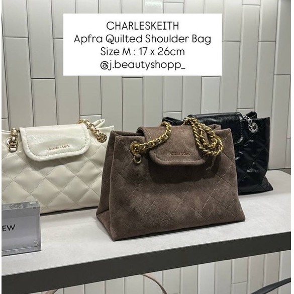 Apfra Quilted Shoulder Bag
