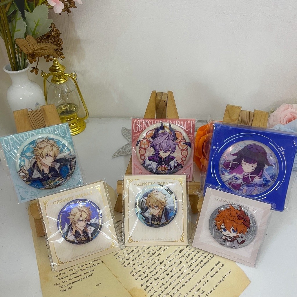 OFFICIAL Ready Stock Genshin Impact Nod Krai Blessing of the New Moon Columbina Durin Varka Childe B
