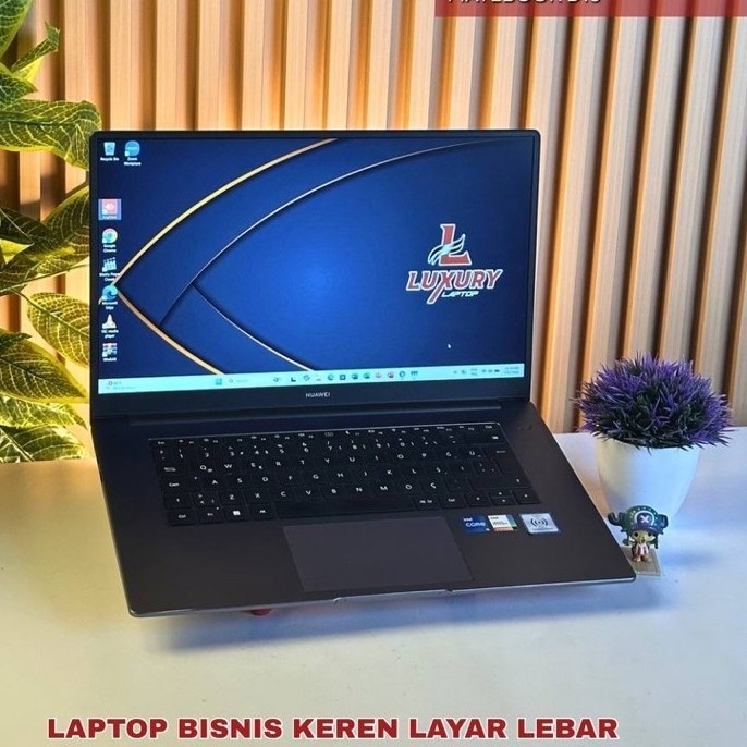 LAPTOP HUAWEI MATEBOOK D15 11TH GEN CORE I5 SSD 256GB RAM 8GB SECOND