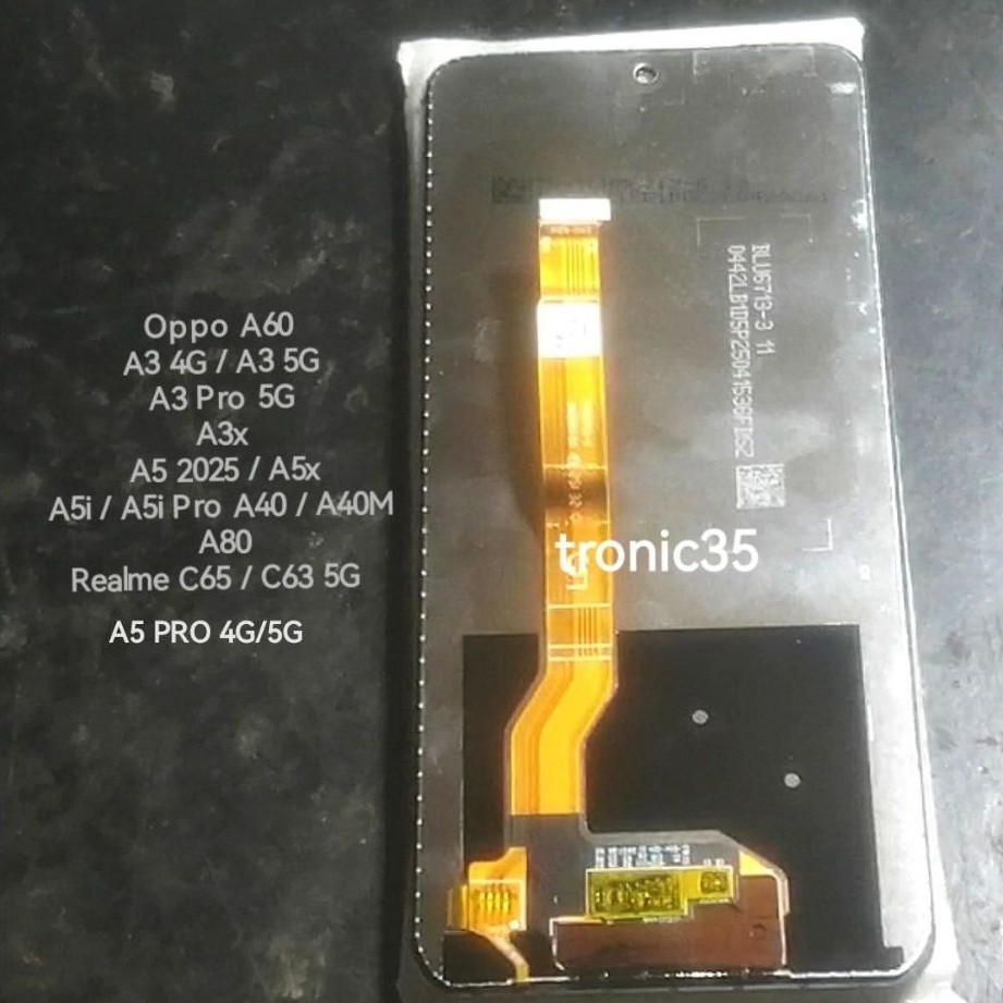 lcd oppo realme a60 c55 a5 pro dll bekas ori