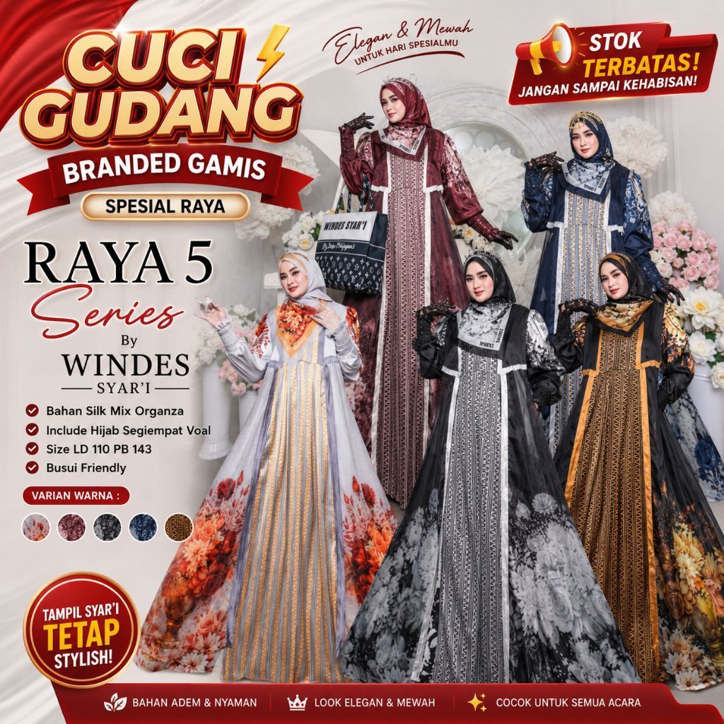 GAMIS RAYA 5 SERIES BY WINDES