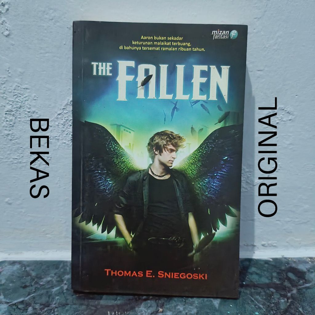( BUKU BEKAS ) ( ORIGINAL ) The Fallen Thomas E. Sniegoski Mizan Fantasi Novel Fantasi