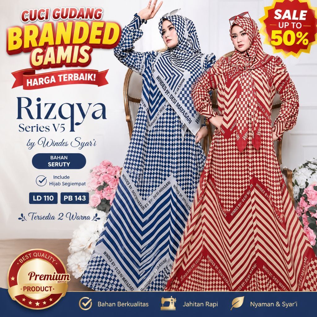 GAMIS  SET RIZKIA 5 BY WINDES