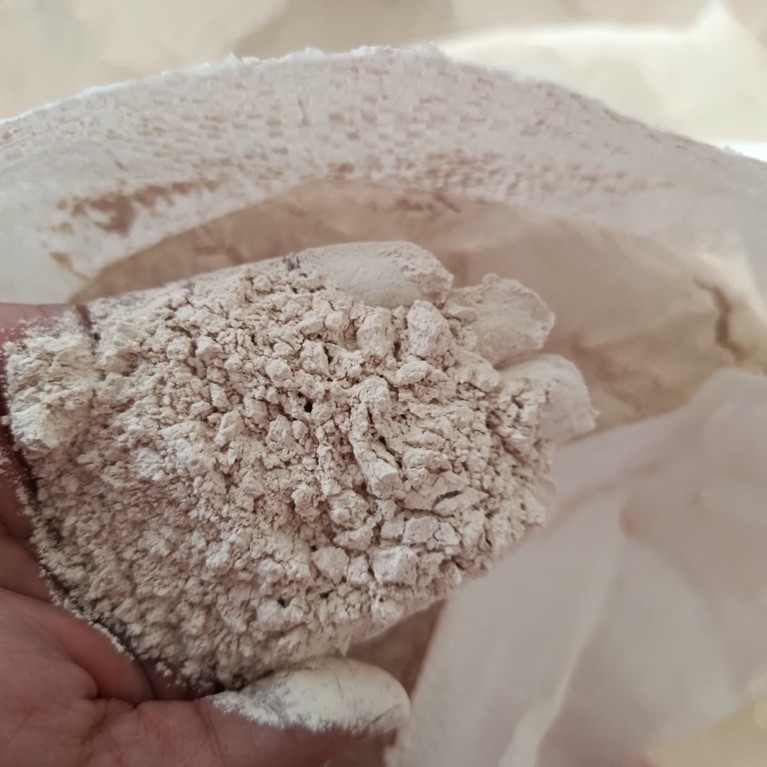 Kapur Dolomit Mesh 100 kemasan 1 kg |Dolomit Pertanian Halus | Penetral Tanah Asam | Ca Mg | Pupuk D