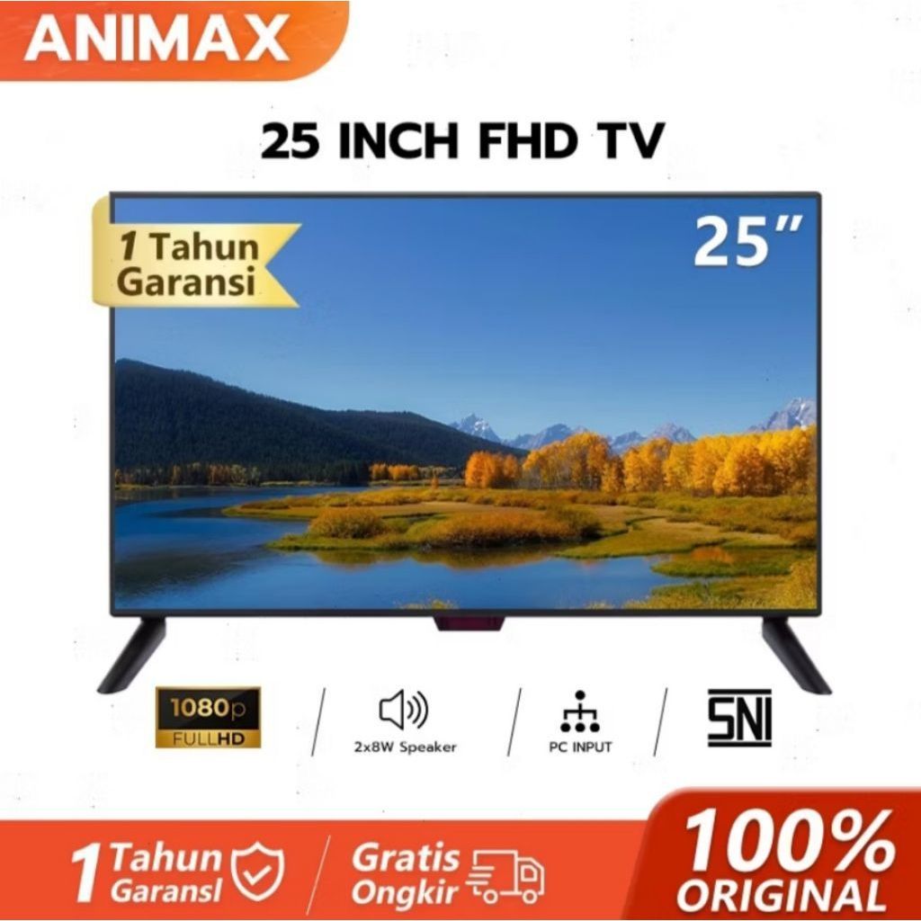 TV DIGITAL ANIMAX 25 INCH, FULL HD, DUAL SPIKER STERIO