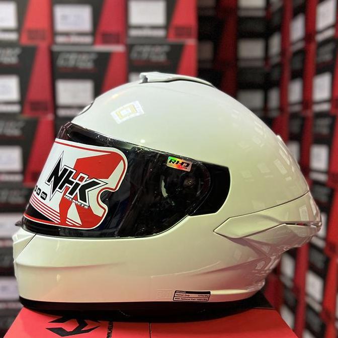 NHK Mark 1 Solid White - Single Visor