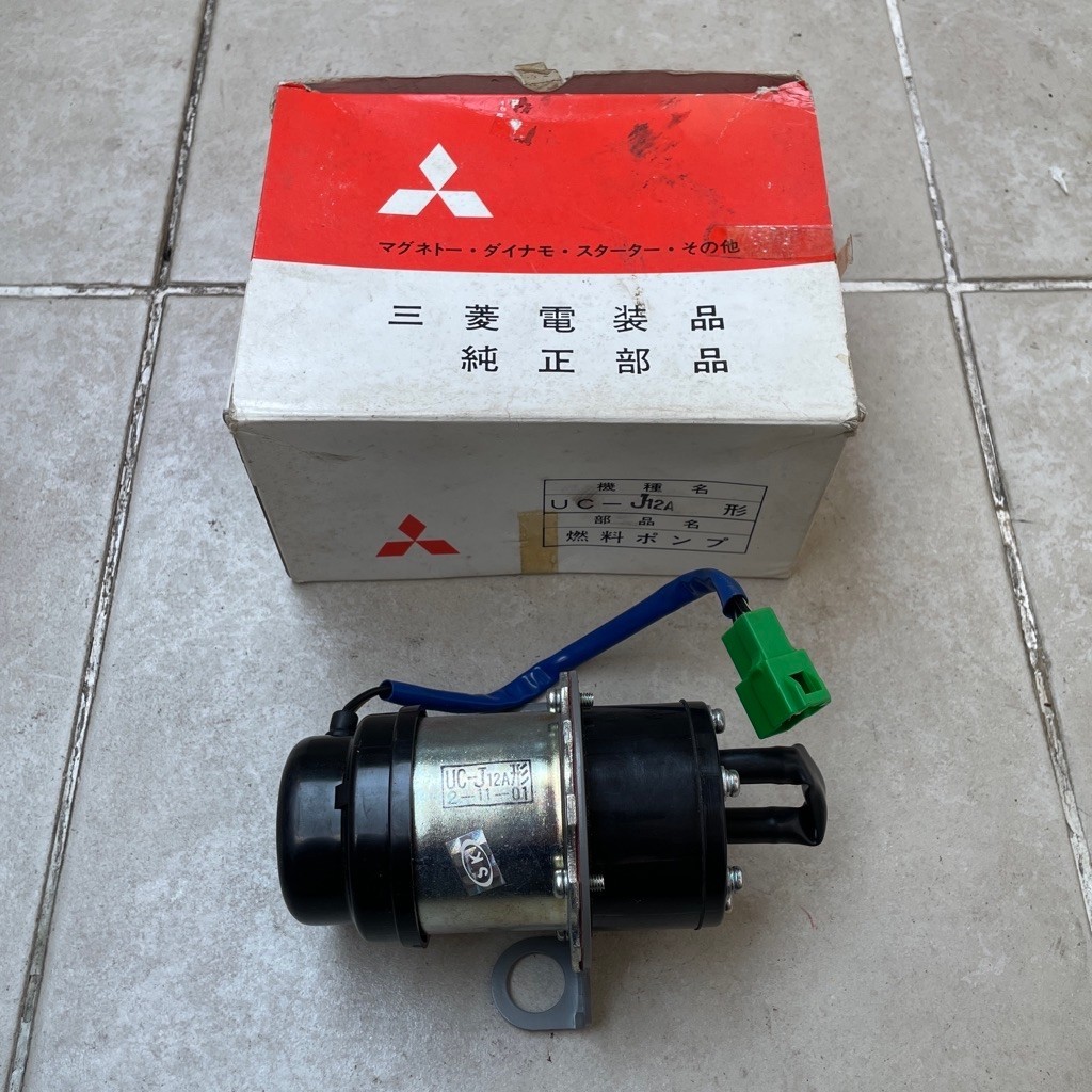 FUEL PUMP ROTAK POMPA BENSIN ELEKTRIK LUAR UNIVERSAL MITSUBISHI L300 T120SS SUZUKI FUTURA CARBURATOR