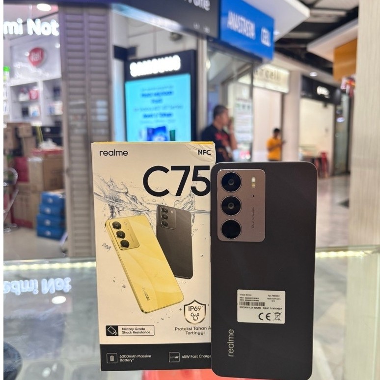 realme c75 8/256 second mulus fullset