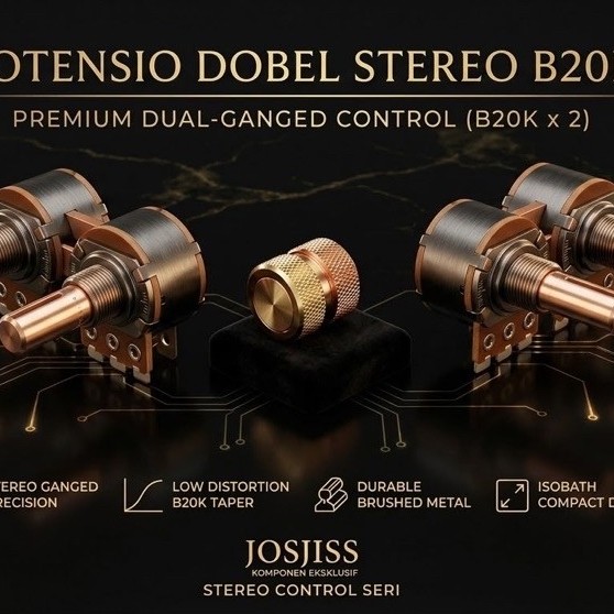 Potensio Dobel Stereo B20K (2 biji)