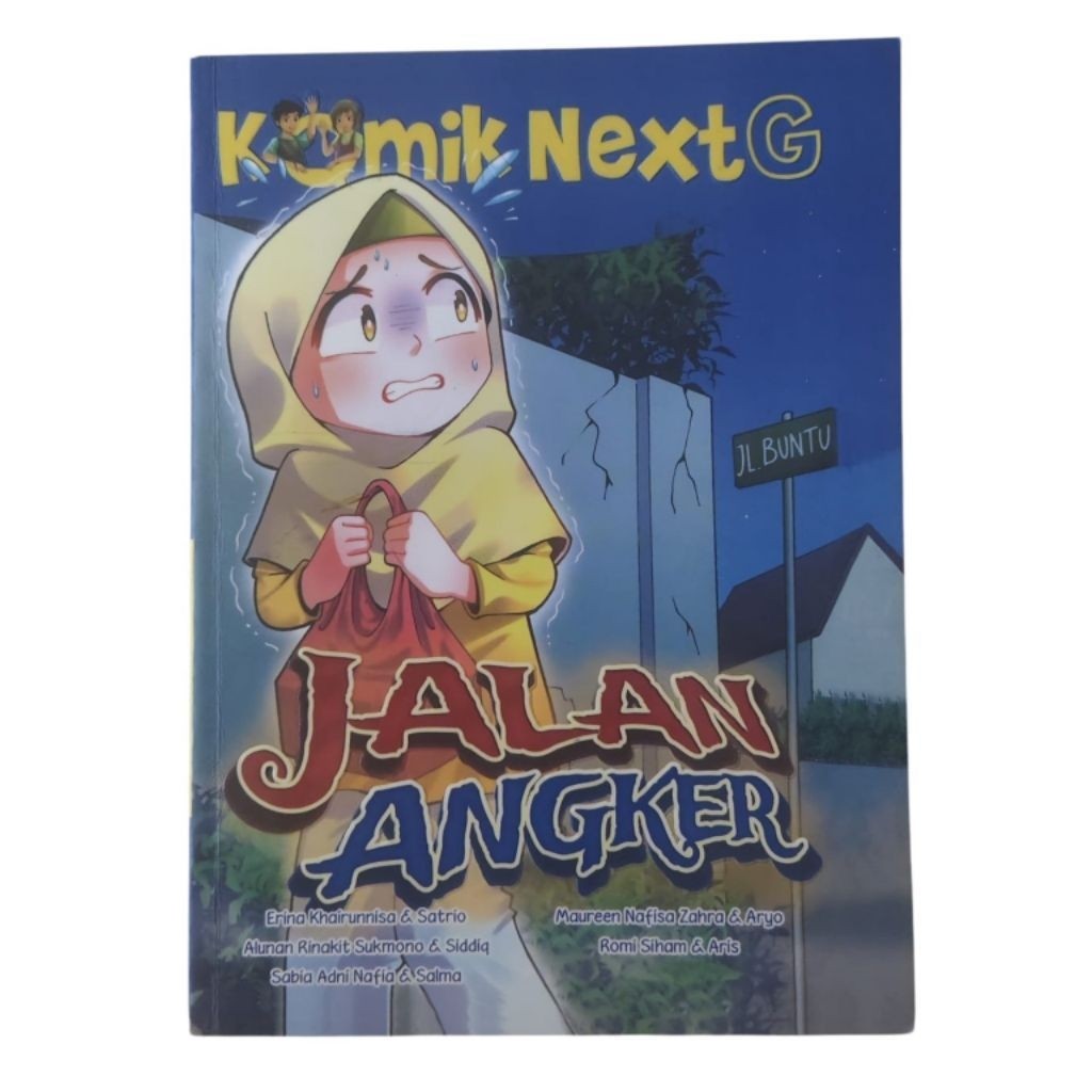 BUKU CERITA / CERITA ANAK / HOROR / JALAN ANGKER