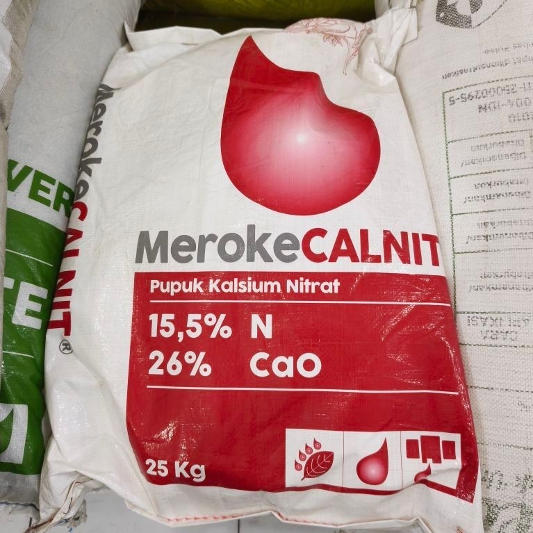 Pupuk Kalsium Nitrat Meroke Calnit 25 KG