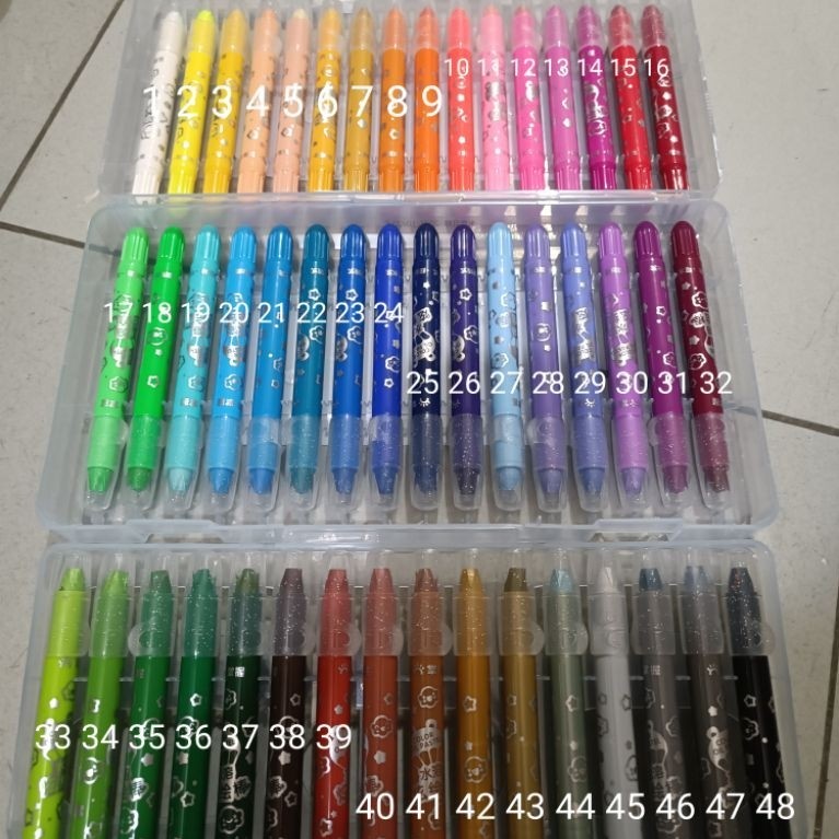 krayon grasp Satuan Ukuran Sedang Refill Ecer