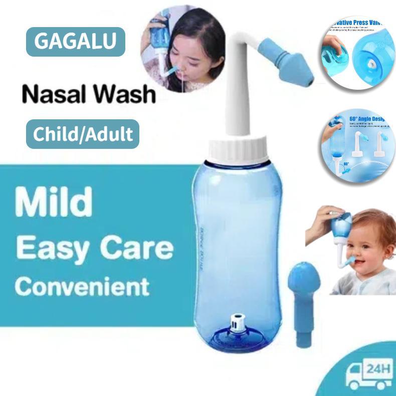 GAGALU Nasal Rinse Alat Pembersih/Pembersih Hidung/Alat Cuci Hidung/Botol Cuci Hidung/Neilmed Sinus 