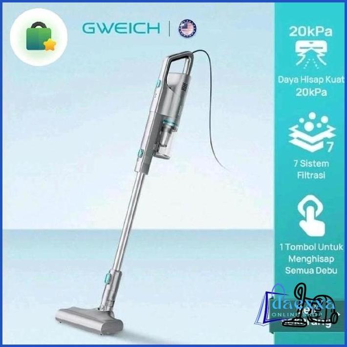 GWEICH VACUUM CLEANER-GWV2W06 VACUUM CLEANER SERBA GUNA, MODERN, MULTIFUNGSI KABEL HARGA KHUSUS
