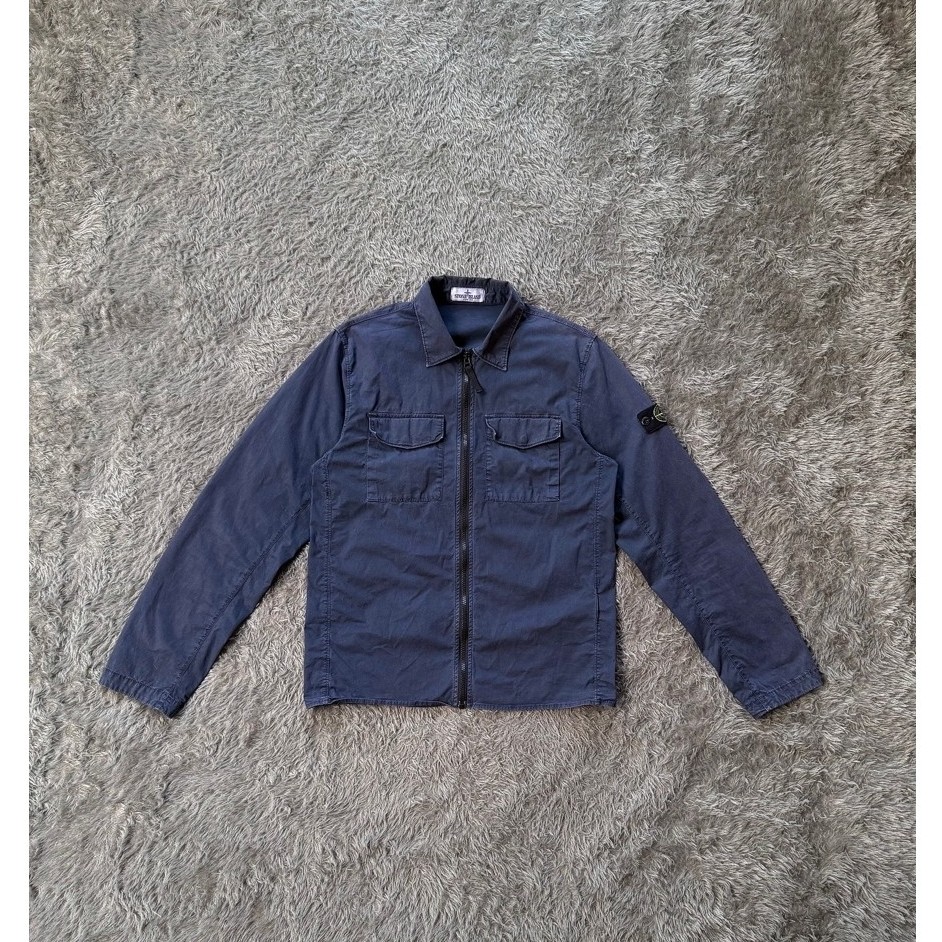 OVS STONE ISLAND NAVY GARMENT DYED