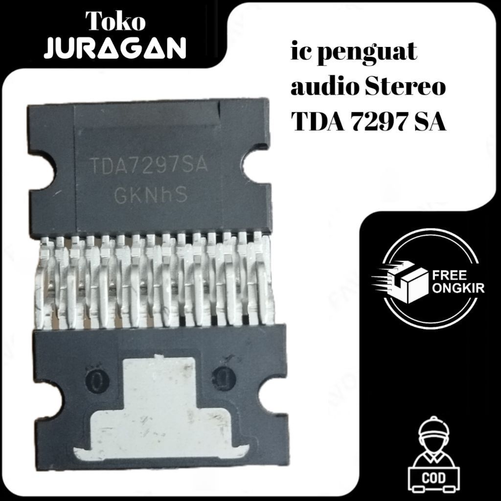 ic penguat audio Stereo TDA 7297 SA