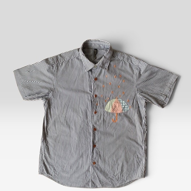 Kemeja frapbois issey miyake