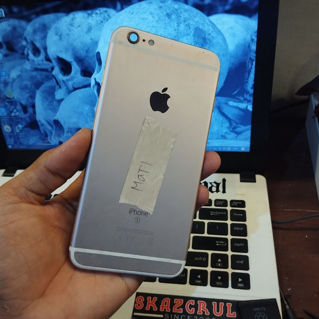Mesin iPhone 6s plus MATOT RUSAK