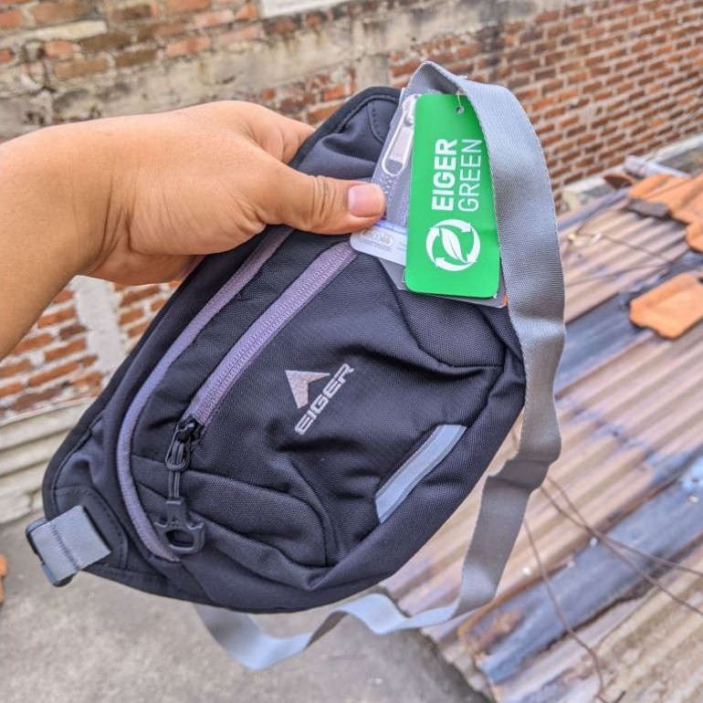 Tas Selempang EIGER 1989 Vessel Waistbag Original Pria Wanita Tas Pinggang