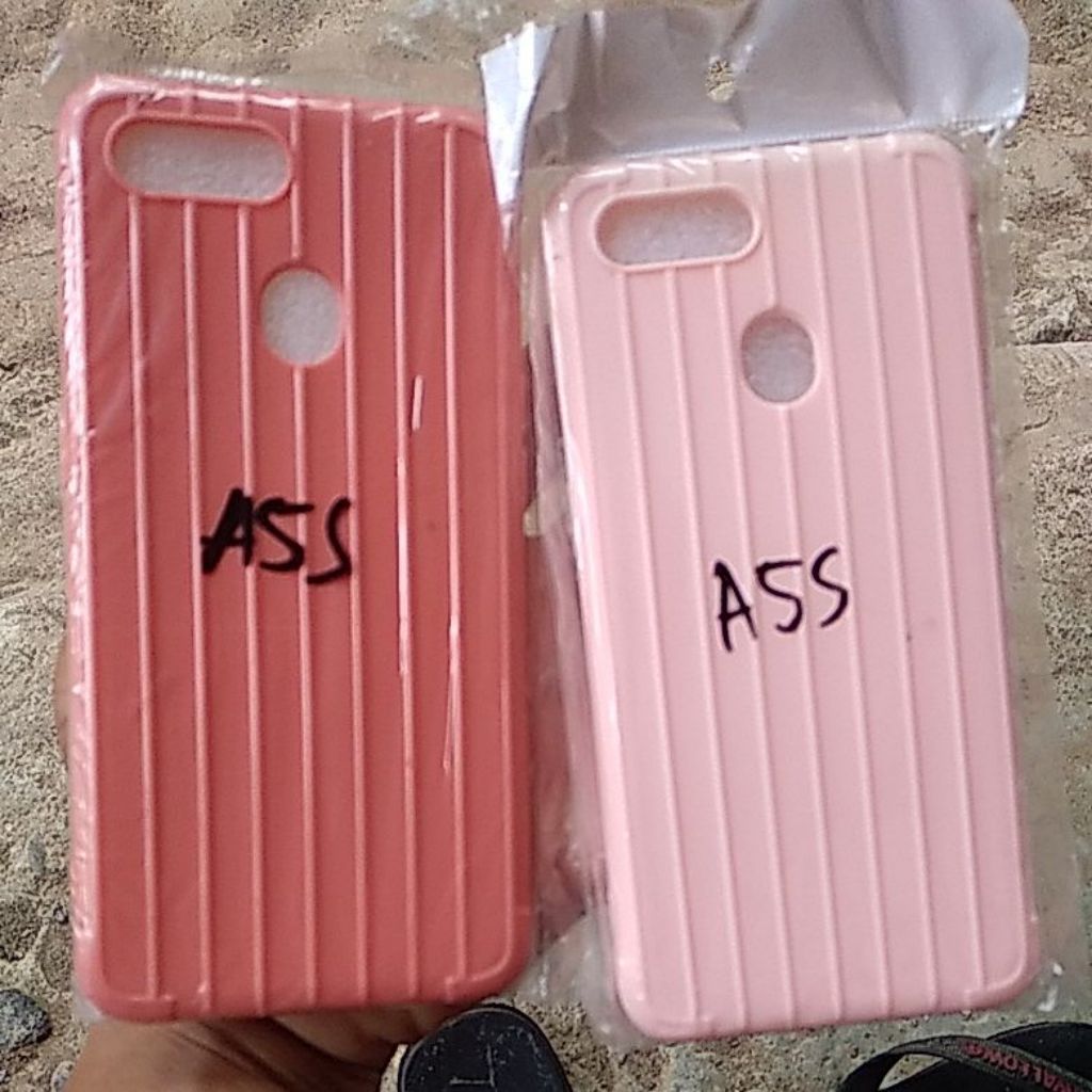 silikon case koper oppo a5s