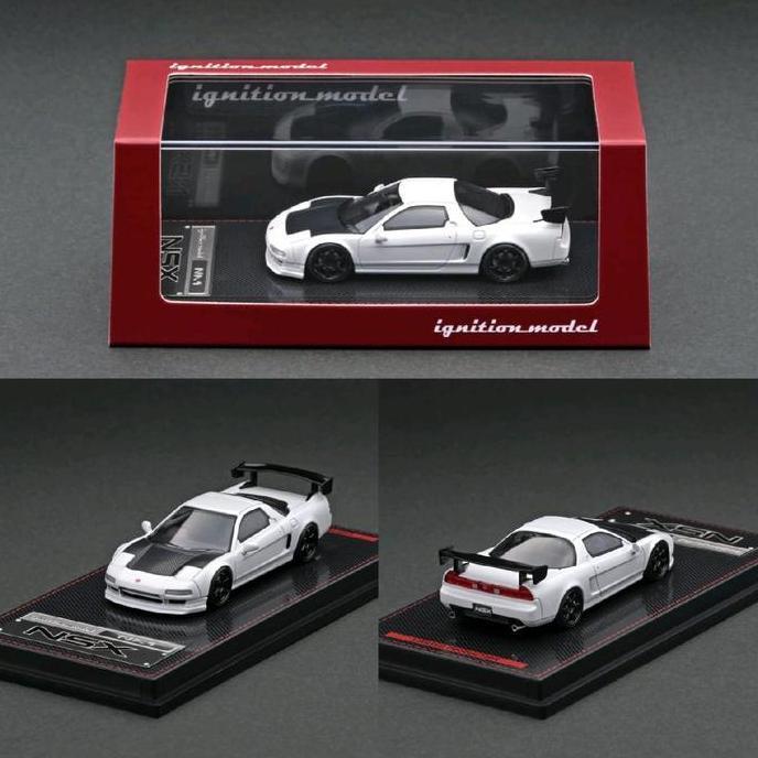 IG-1939 - IGNITION MODEL HONDA NSX (NA1) MATTE PEARL WHITE SMETOY