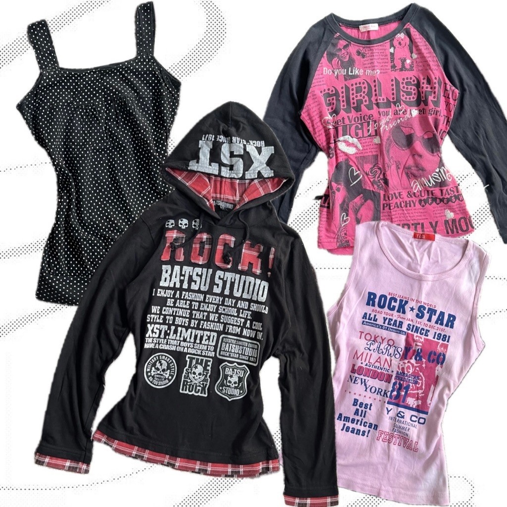 (NEW BATCH  27 AGST)+29% ADMIN,PLEASE READ DESCRIBE))vintage,y2k,gothic,couquet,firy
